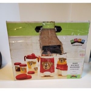 Bella Baby Rocket Food Blender With Accessories Still Wrapped- As-Is Damage Box